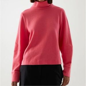 COS Pink Wool Blend Turtleneck XS
